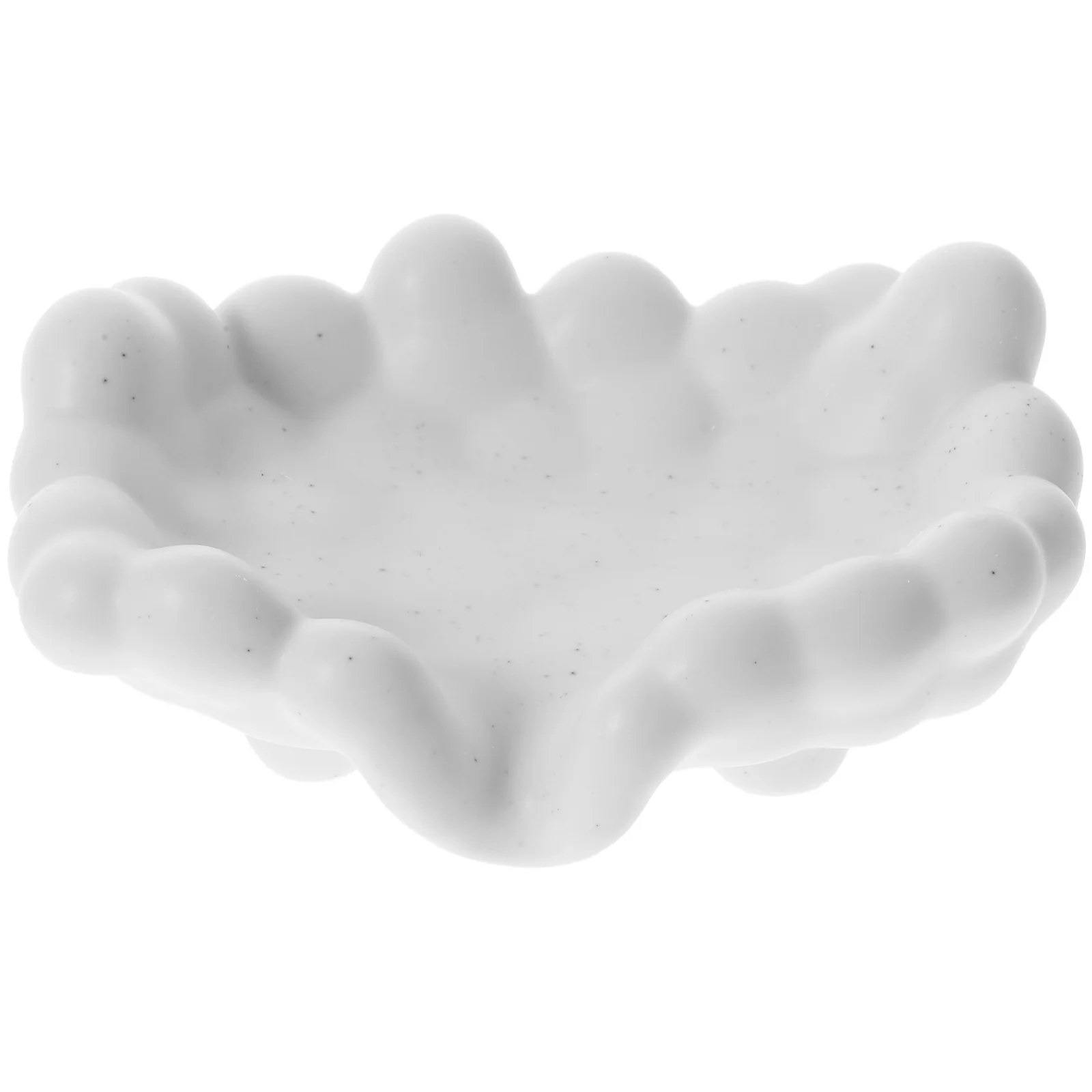 

Ceramic Soap Dish Portable Container Holder Hand Bathroom Ceramics Bar Decorative Tray