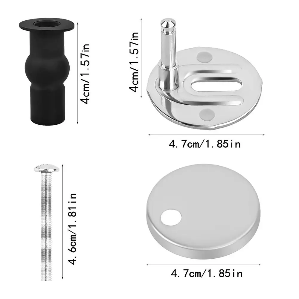 Universal Toilet Seat Fixings Stainless Steel Quick Release Toilet Seat Screws Rust-resistant Durable Expansion Nuts