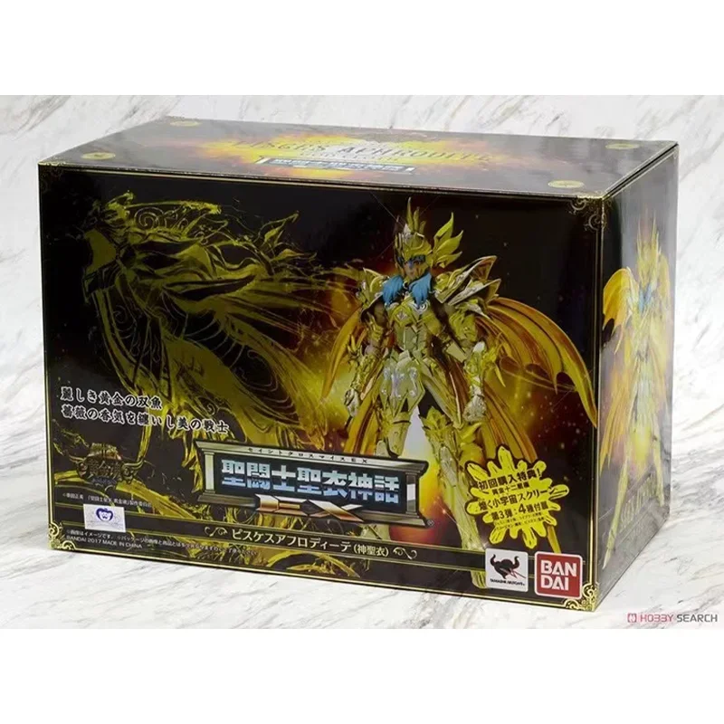 

Оригинальная Ткань BANDAI Saint Cloth Myth EX Pisces Aphrodite Soul Of Gold в наличии аниме Коллекционные фигурки модели игрушки