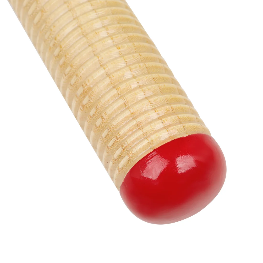 Orff Sand Cylinder Scraping Cylinder Red and Blue Solid Wood Percussion Instruments Children's Music Early Education Kids Toys