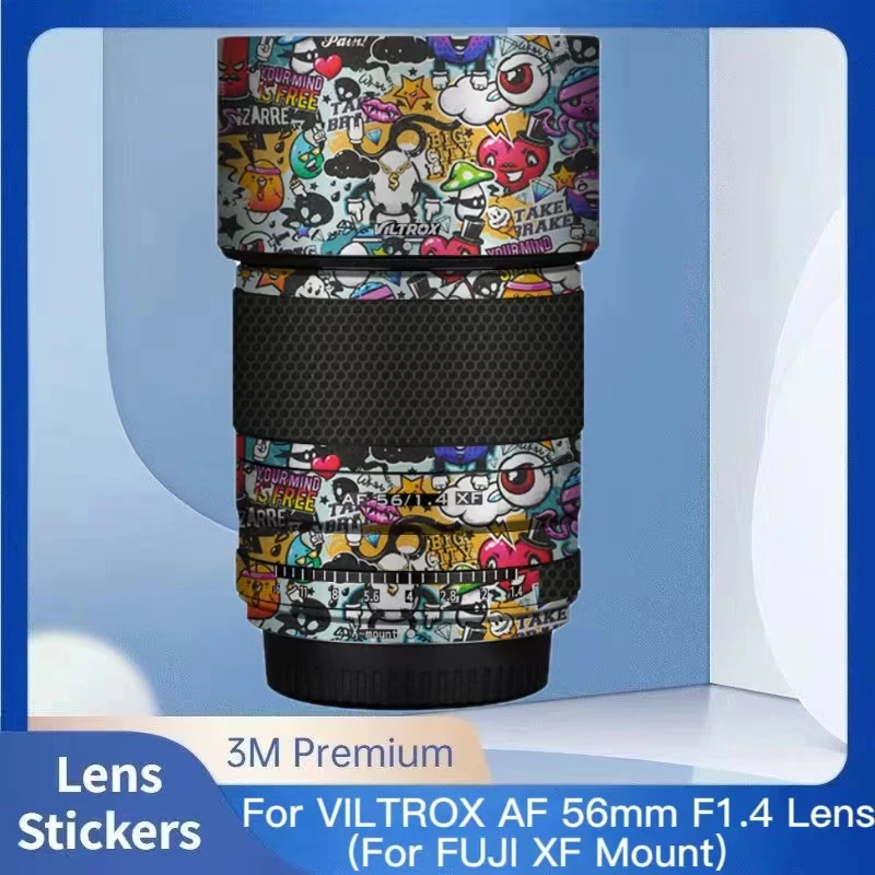 

Виниловая пленка для VILTROX AF 56 мм F1.4 XF, защитная пленка для объектива камеры, защитное покрытие, крепление 56 1,4 XF