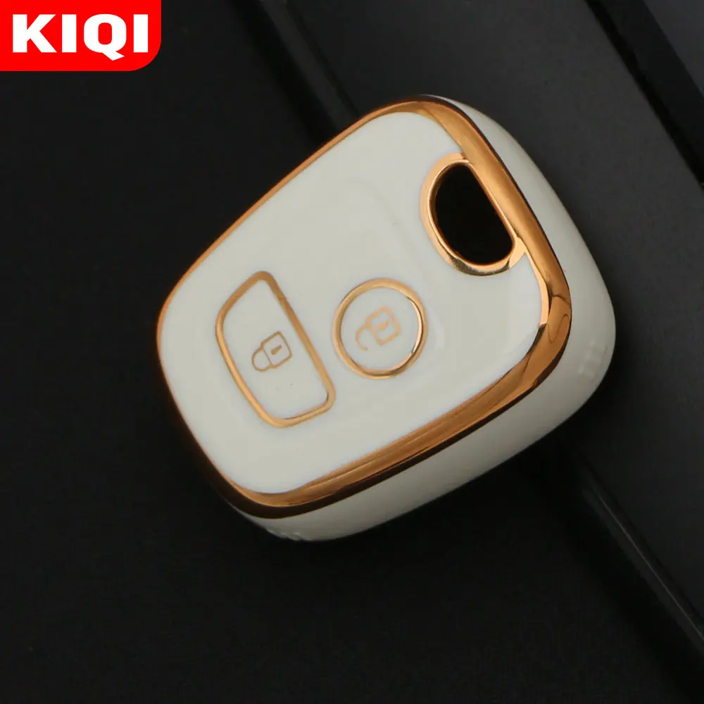 Key Case Key Case Cover Car Key Shell Flip Key Fob Shell TPU Car 2Button Key Cover For Peugeot 106 107 206 207 307 Citroen C1 C2 C3 C4 XSARA PICASSO Toyota AYGO
