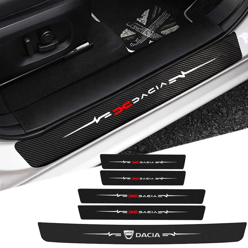 Car Door Threshold Sill Protector Rear Trunk Bumper Guard Sticker for