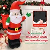 Christmas Gift RC Inflatable Santa Claus Toys Electric Rechargeable Children's Remote Control Toys Holiday Interactive Boys Gift 3
