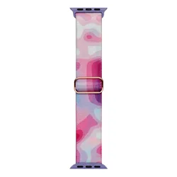 Nylon Colorful Watchband for 38 40 41mm (Gradient purple)