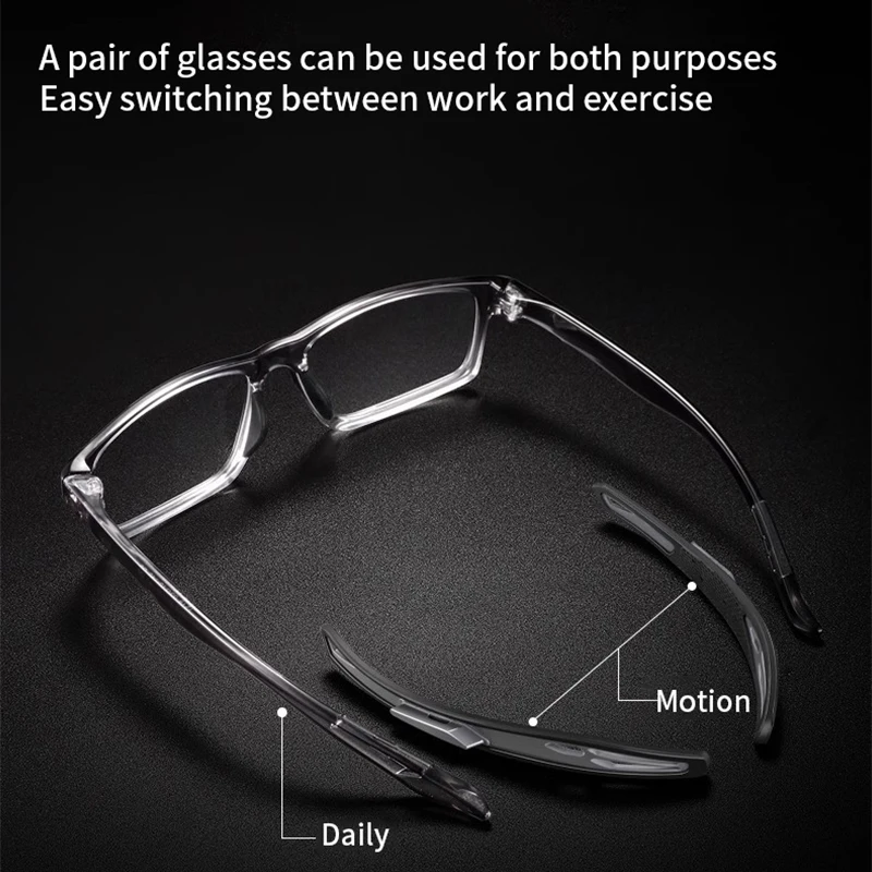 Men's TR90 Sports Glasses Frames Optical Basketball Men Eyeglasses Frames Myopia Prescription Eyewear 093 optical spectacle frames