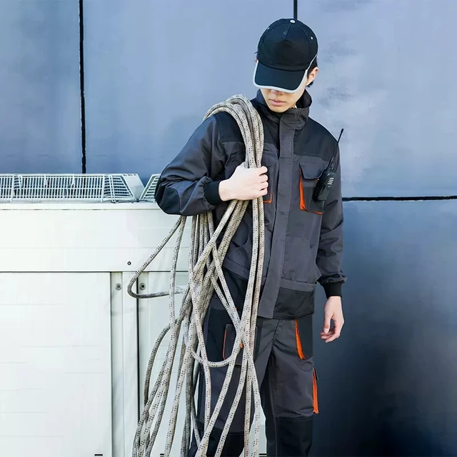 Autumn Zipper Work Jacket