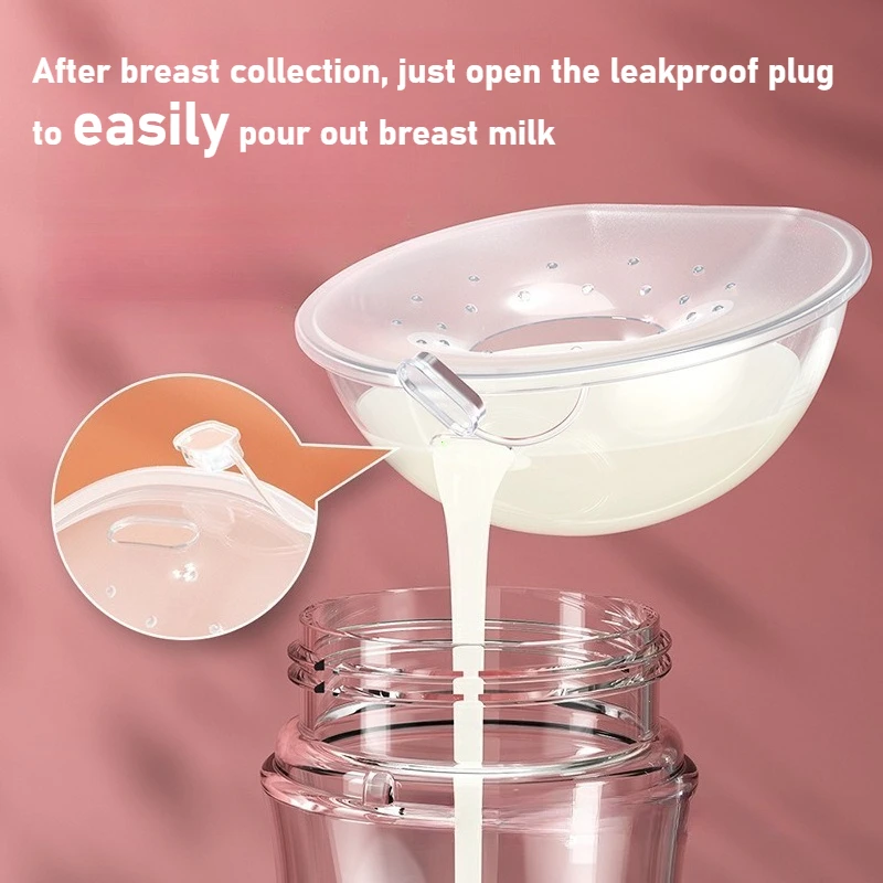 1 Pair Silica Gel Collection Cover Breastmilk Collecter Soft Reusable Nursing Pad Postpartum Suction Nipple Suction Container
