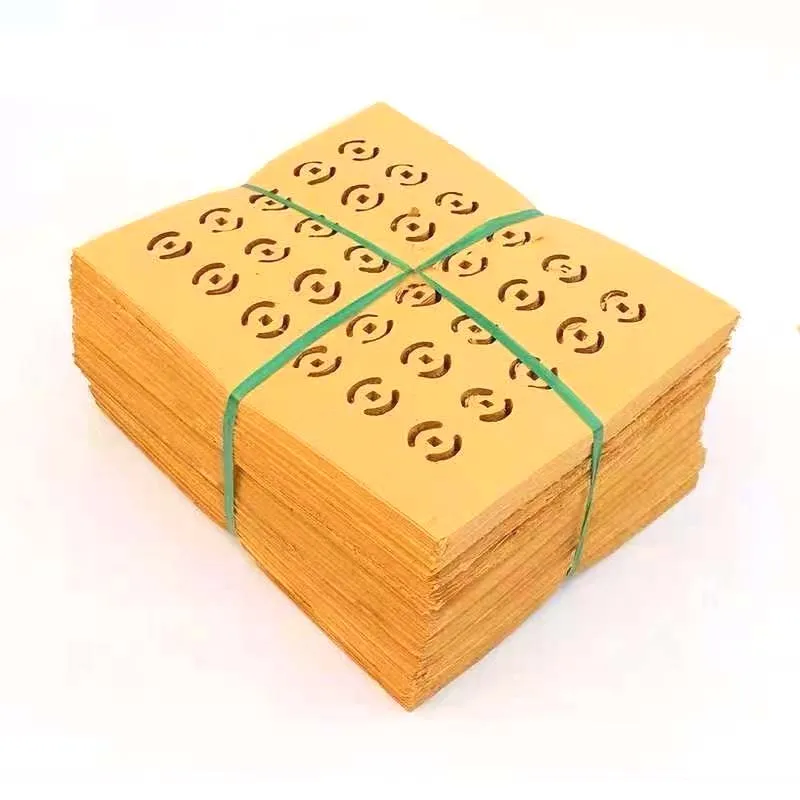 800Pcs Golden Chinese Joss Ancestor Punch Yellow Paper Money Burning Sacrifice Supplies Money Coins Bundles Asian Customs