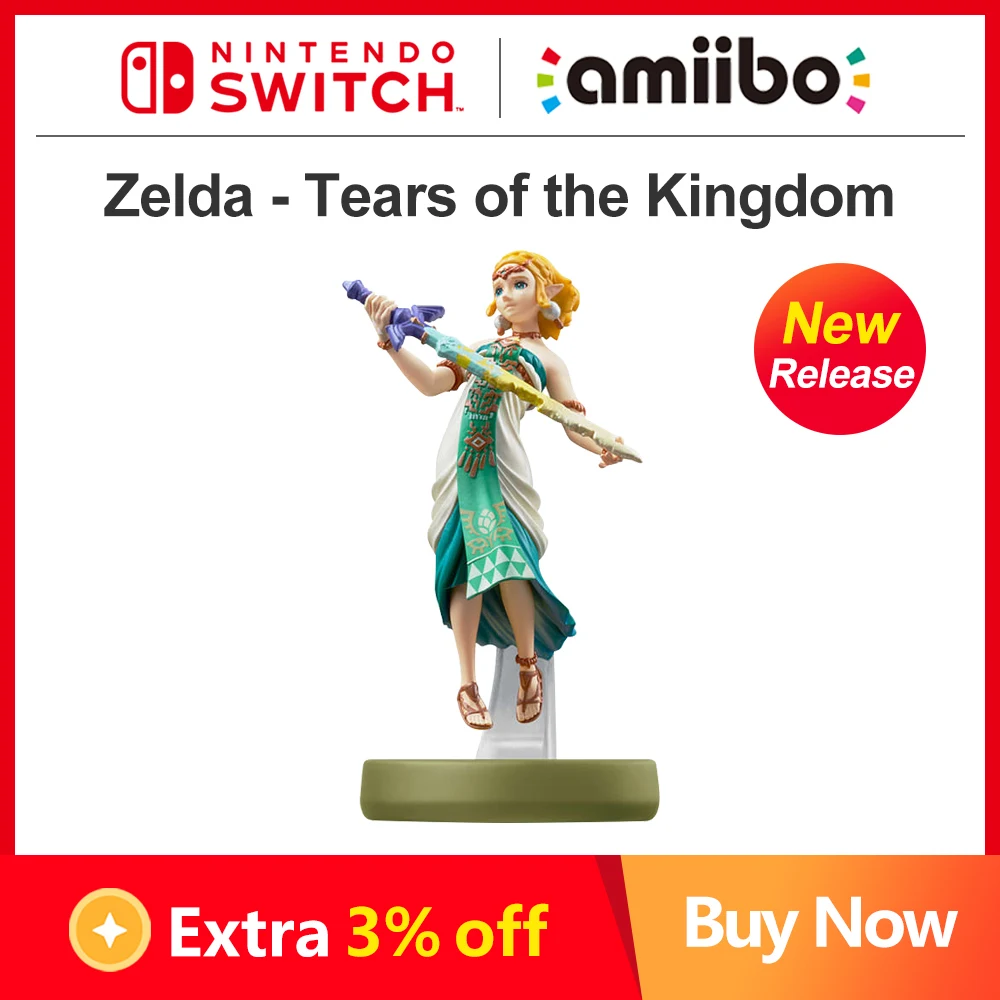 The Legend Of Zelda Tears Of The Kingdom Zelda Nintendo Amiibo Per Nintendo Switch Oled Game Console Modalità Di Interazione Originale
