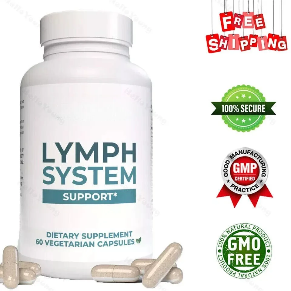 1 bottle health capsule reduces swelling in the lymphatic system improves resistance promotes growth is a health food