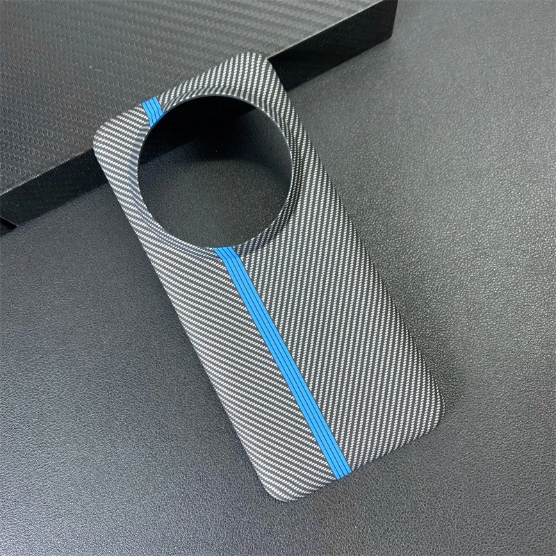 Sleek Frosted Carbon Fiber Texture Matte Protective Case