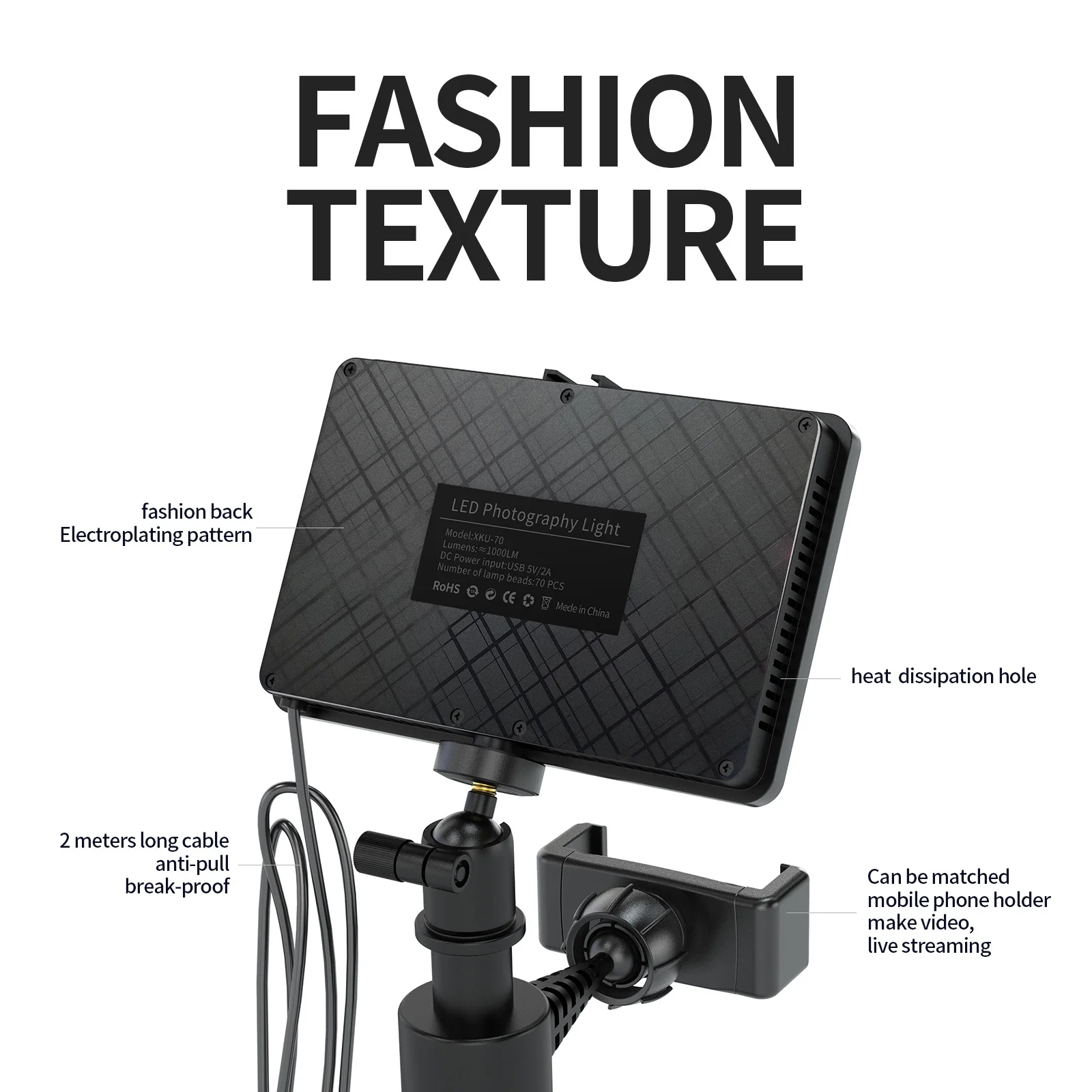 LED 사진 스튜디오 비디오 라이트 패널 조명 사진 램프 키트(삼각대 스탠드 포함) 촬영 라이브 스트리밍 Youbube용 RGB 필터