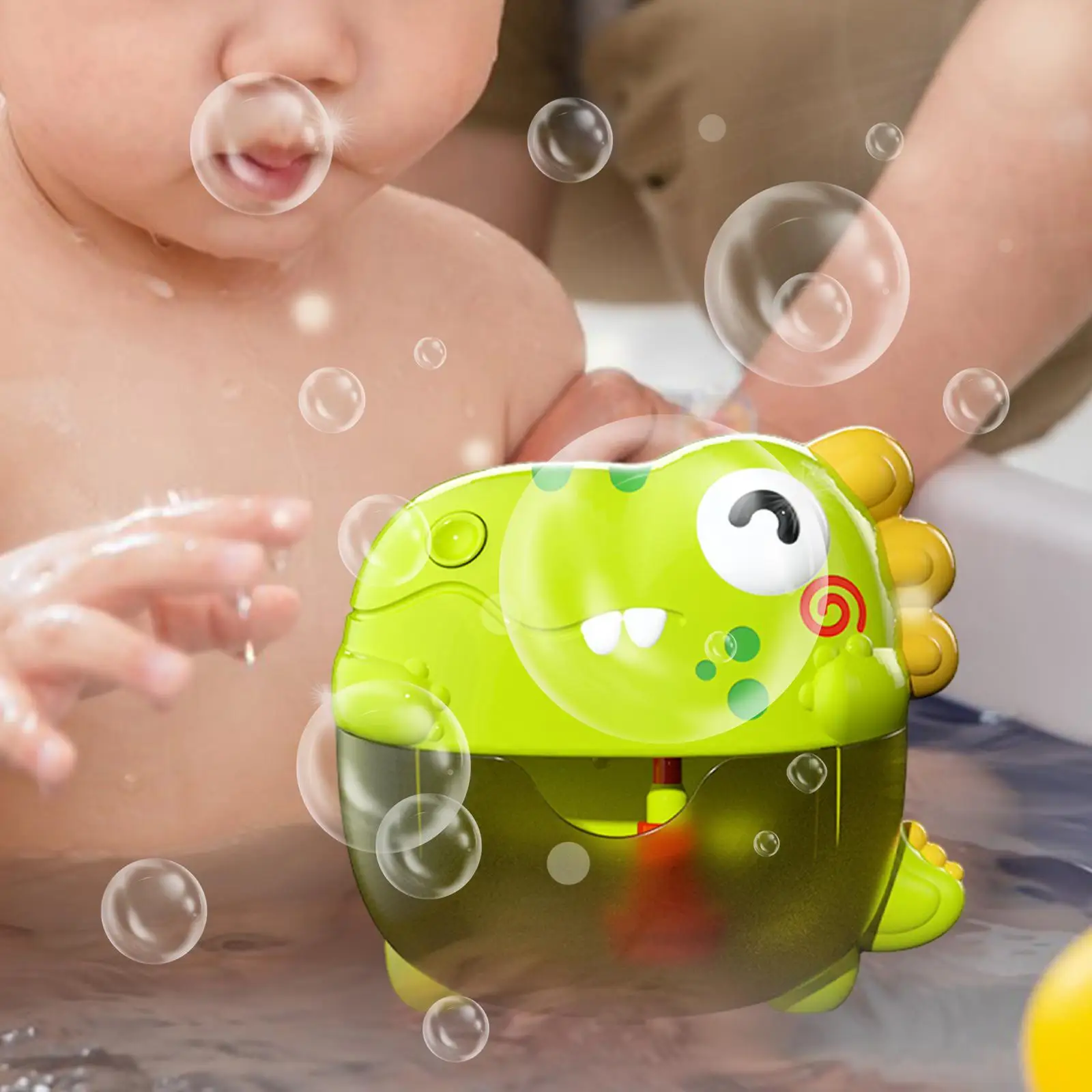 

Dinosaur Bathtub Bubble Maker Bath Toy for Boys Baby Bathtub