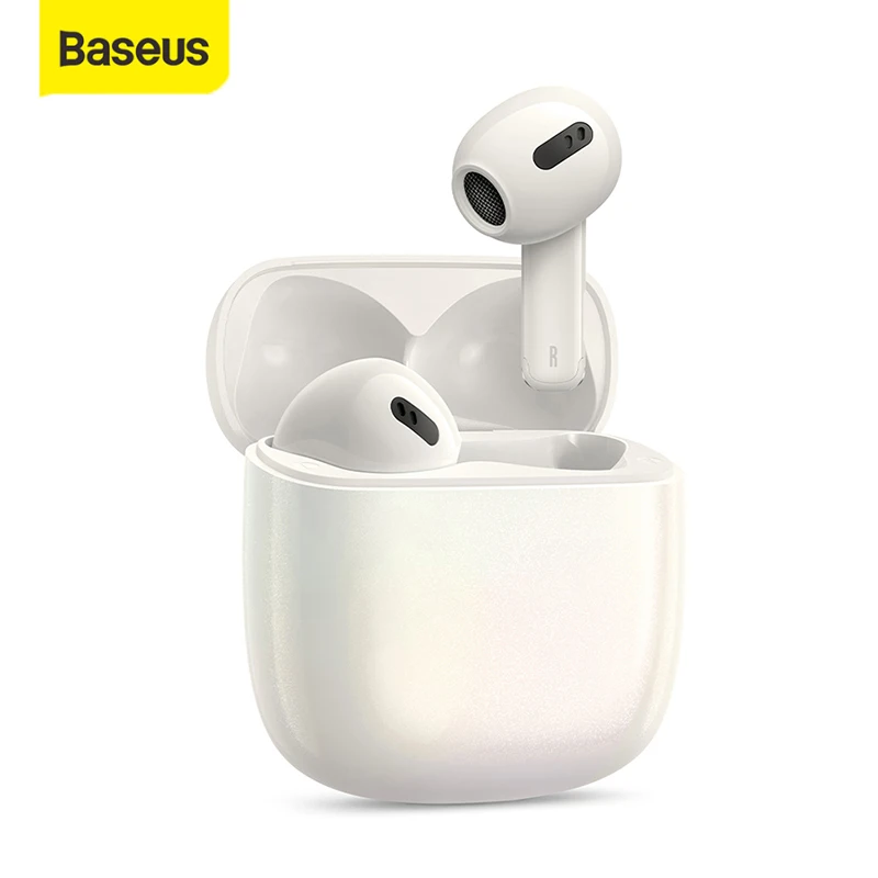 

Baseus Storm 3 Headphones Wireless Bluetooth 5.2 Earphones Adaptive Noise Cancellation Earbuds 6mic Hifi Fone Headsets Gamer Pro