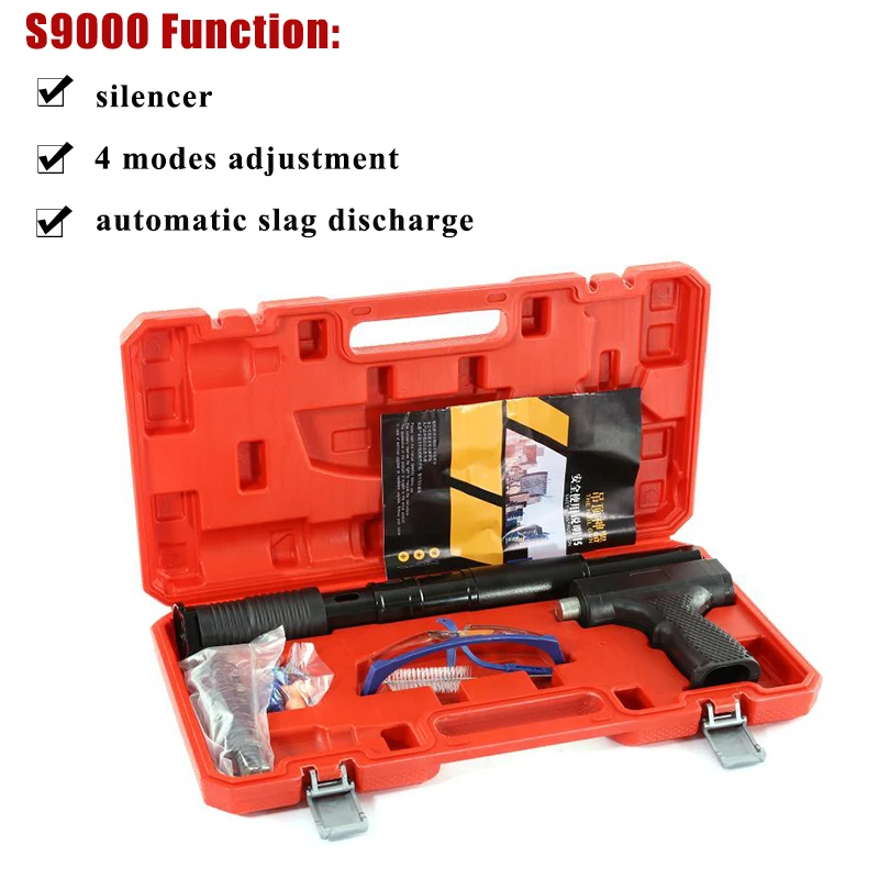 best cordless paint sprayer Cordless Steel Nail Gun Rivet Tool Automatic Slag Discharge Upholstery Tool Staple Gun with Silencer Wall Anchor Slotting Device cool glue gun Power Tools