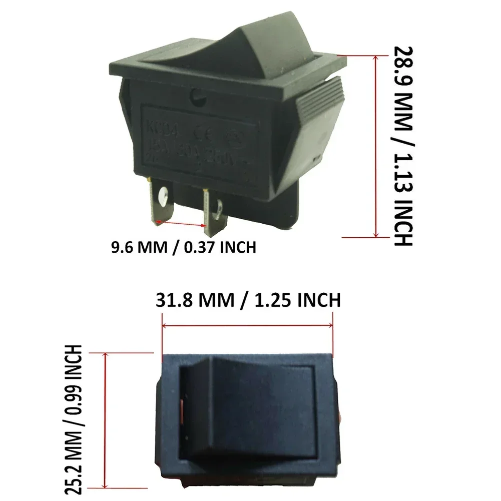 2pcs 풋 페달 리셋 컨트롤 로커 풋 스위치 어린이를위한 전기 자동차 가속기 풋 페달 리셋 제어 전기 휠 스위치