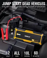 GOOLOO GP4000 Jump Starter 4000A Peak Car Starter (All Gas,up to 10.0L Diesel Engine) SuperSafe 12V Lithium Jump Box 2