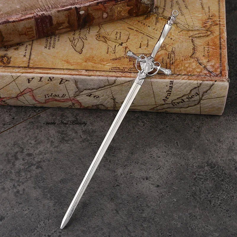 Hair Accessory Hair Stick Hair Headdress Jewelry Accessories Antique Swords Hairpin Chinese Style Design Bookmark Ancient Sword Headdress Water Drop Hair Sticks Bun Holder Hair Jewelry