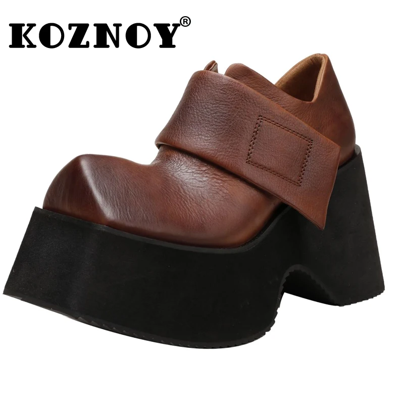 

Туфли-лодочки женские из натуральной бычьей кожи, на высоком каблуке 10 см