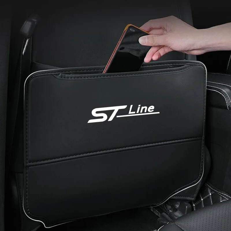 Car Seat Anti Kick Pads For Ford ST Line Car Anti-dirty Pad Seat Back Anti Scratch Protective Mats for Children Auto Accessories
