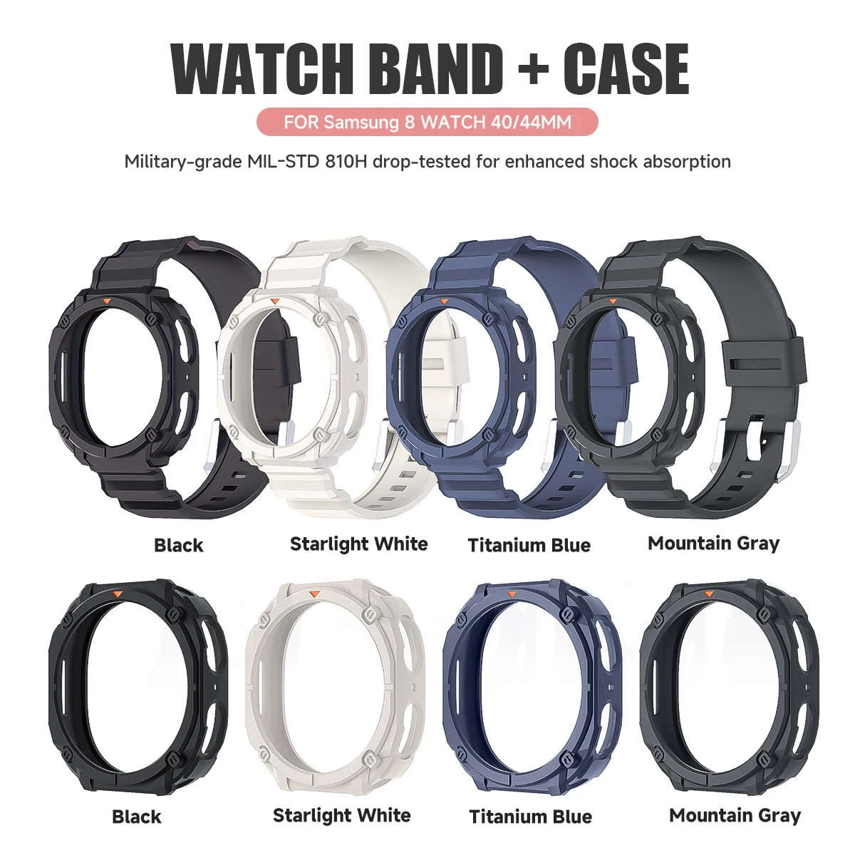 Versatile 2-in-1 Sports Band with Protective Case Cover