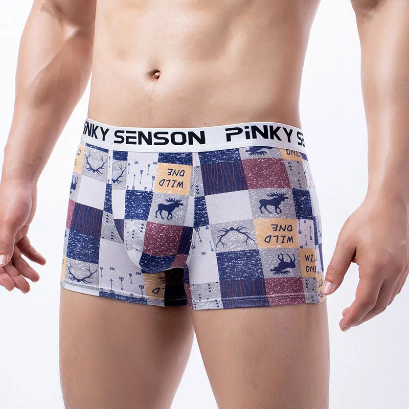 

Нижнее белье Pinkysenson мужское, шорты-боксеры, нижнее белье