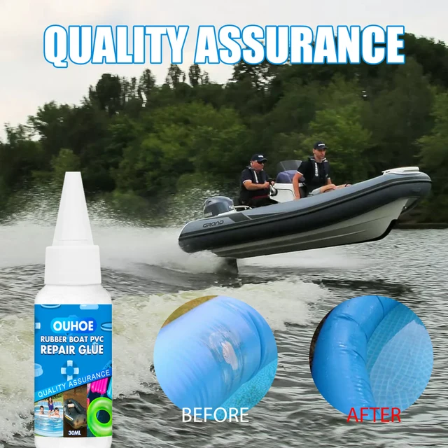 30 Ml Erős Javító Ragasztó Csónakokhoz Úszómedence Lifebuoy Pad Javítás Vízálló Tömítőanyag Gumi Folyékony Latex Pvc -Hez - Image 6