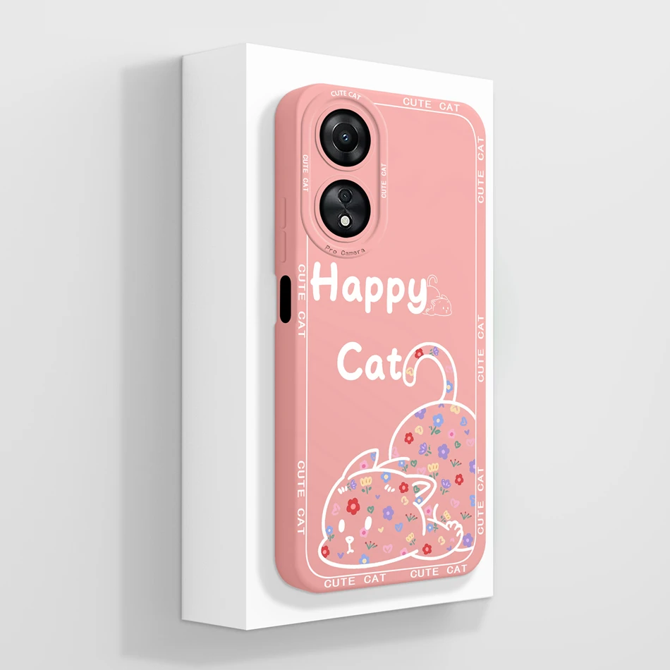 Creative Camera Protection Soft Liquid Silicone Phone Case - Durable Back Cover