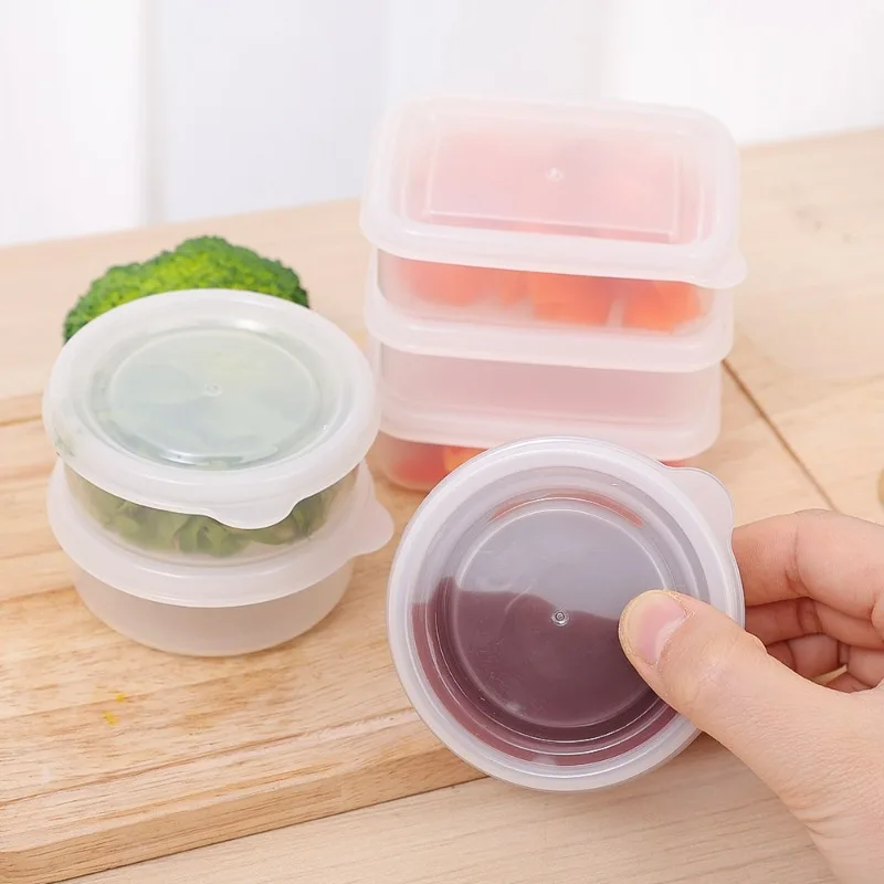 Mini Food Storage Box Refrigerator Fresh Container Small Plastic Moisture-proof Boxes Portable Outdoor Picnic Sealed Containers 3