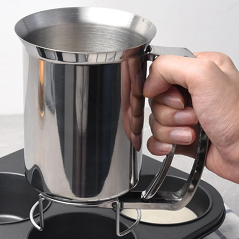 Stainless Steel Funnels Batter Pancake Ball Dispenser Cake Cupcake