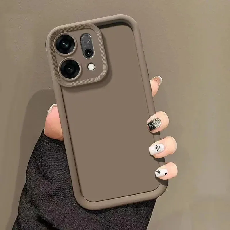 Luxury Matte Soft Back Cover – Anti-Fall Protection Phone Case