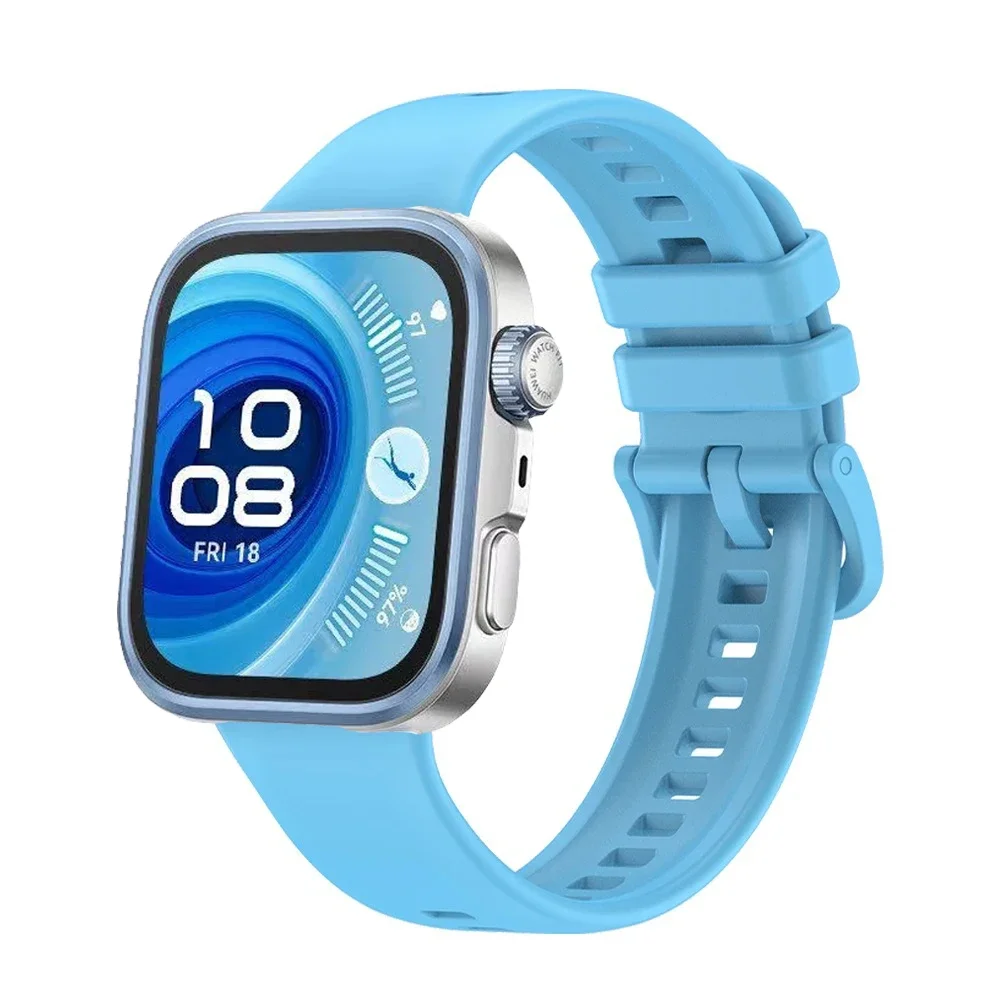 Colorful Breathable Sports Silicone Strap for Smartwatch Accessories
