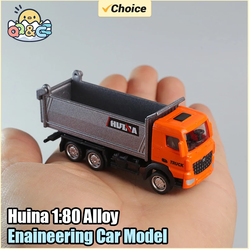 Alloy Excavator Dump Truck Model Toy for Kids