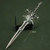 World of Warcraft Weapon 22cm Frostmourne The Lich King Diamond Inlay Game Peripheral Alloy Knife Katana Samurai Sword Toys 2
