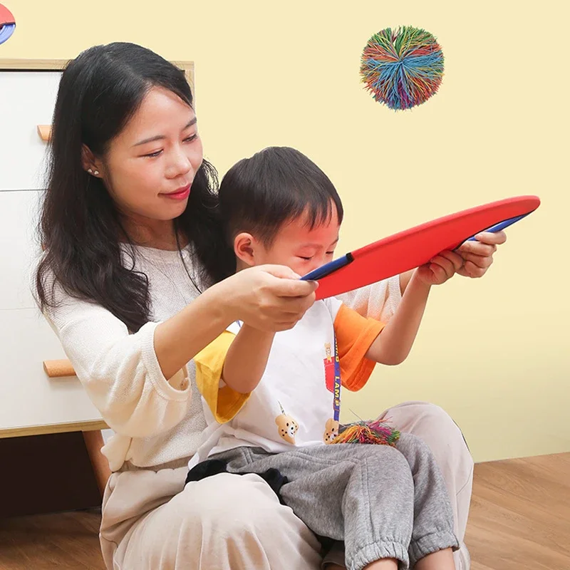 34Cm Catch Ball Toy Parent Child Easy Apply Throwing Funny Kids Toy Game Set Sports Toys for Kid Outdoor Play Toy