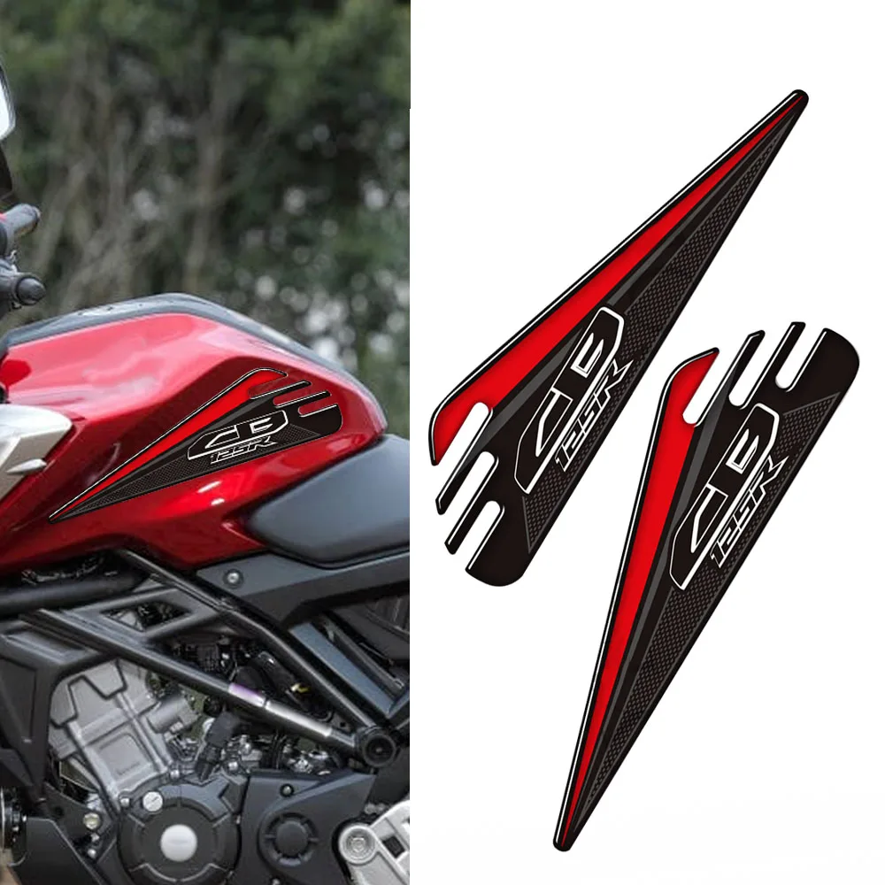 For Honda CB125R CB125R CB 125 R 2018 2019 2020 2021 2022 Motorcycle Fuel Oil Side Tank Pad Stickers Kit Knee Protector Decal