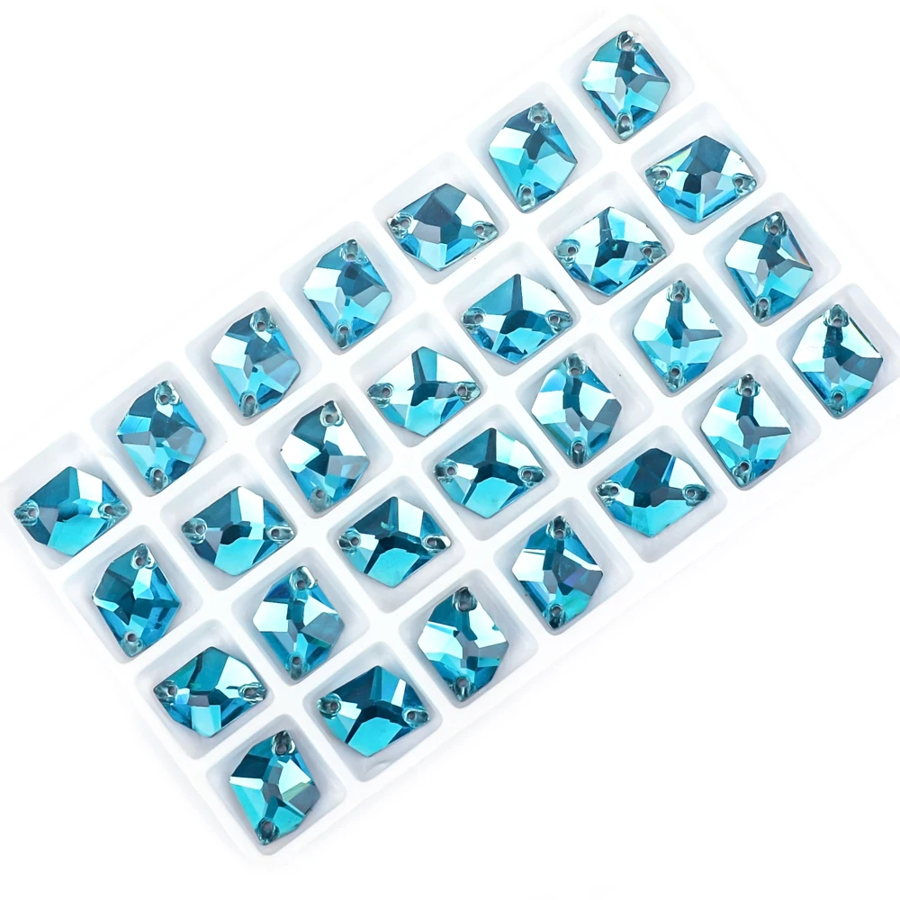 VC Sew-On AB Rhinestone Cosmic Flatback Glass Crystals for DIY Decoration and Embellishments