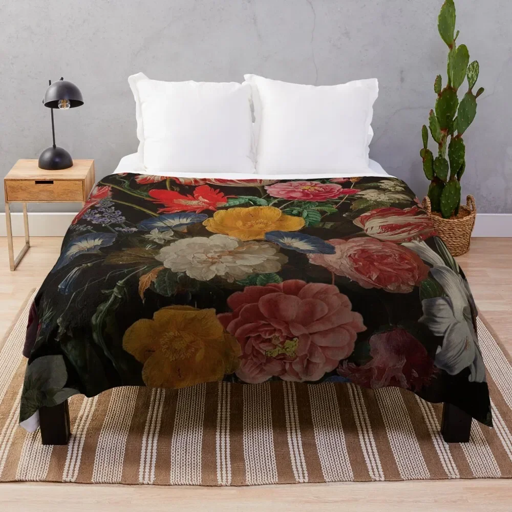 

Dutch Midnight Garden I I Throw Blanket Baby warm winter Luxury St Blankets
