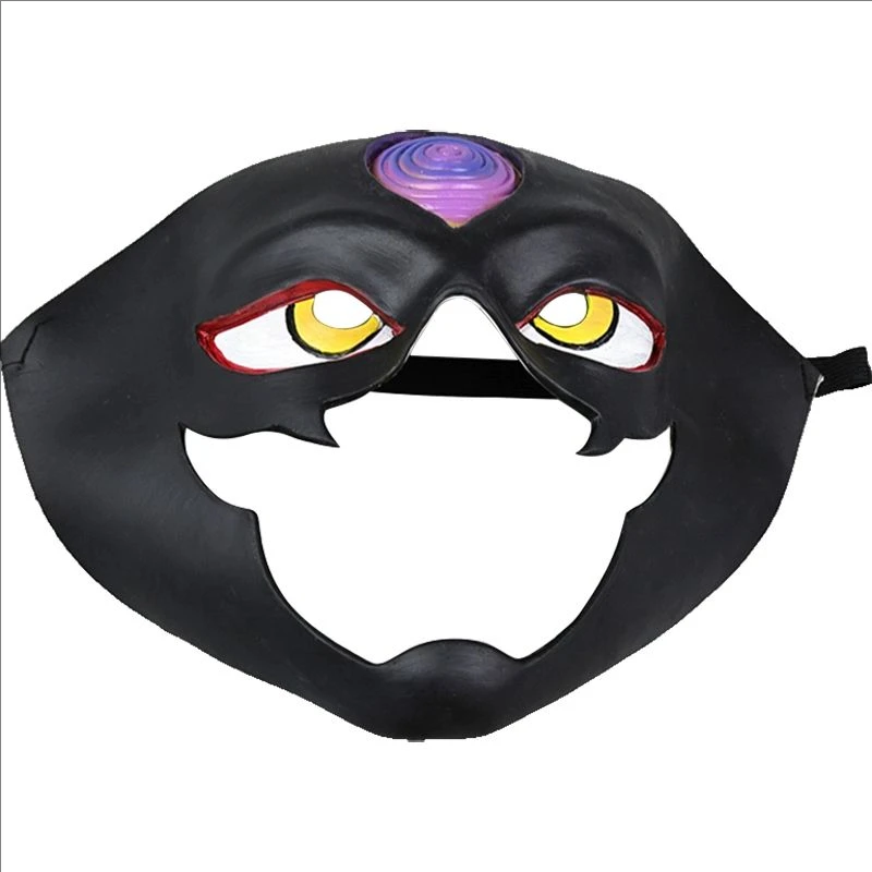 Dandadan Jiji-Inspired Cosplay Mask Half Face Latex Prop for Adults (Unofficial)