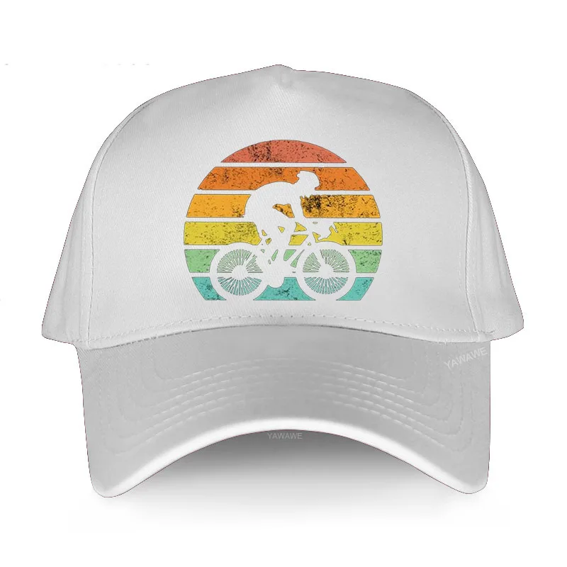 Summer Yawawwe Berretto Da Uomo Di Marca Retro Vintage Mountain Bike Cappello Da Sole Corto Da Uomo Mtb Bike Bicycle Ride Berretti Da Baseball In Coto