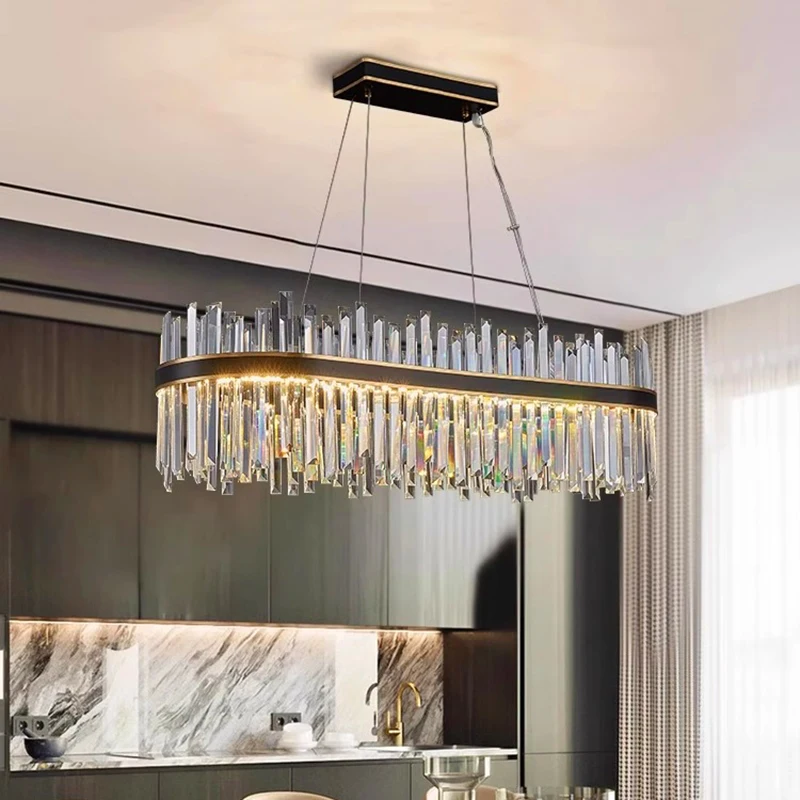 

home decorationPendant lights, luxury crystal living room chandelier, bedroom Pendant lamp, ceiling light, indoor lighting