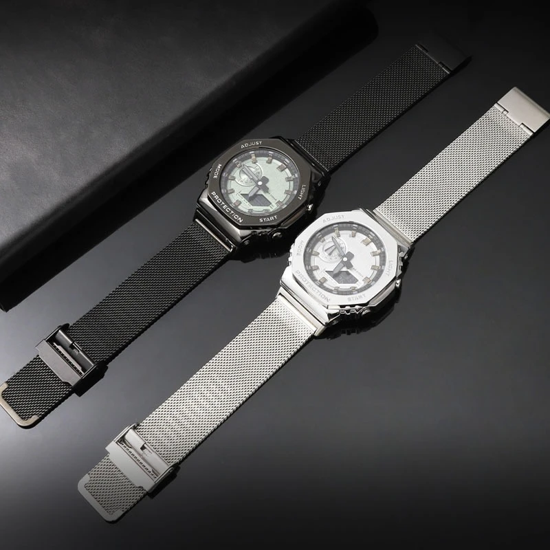 Stainless Steel Mesh Watch Strap - Enhanced Metal Bracelet