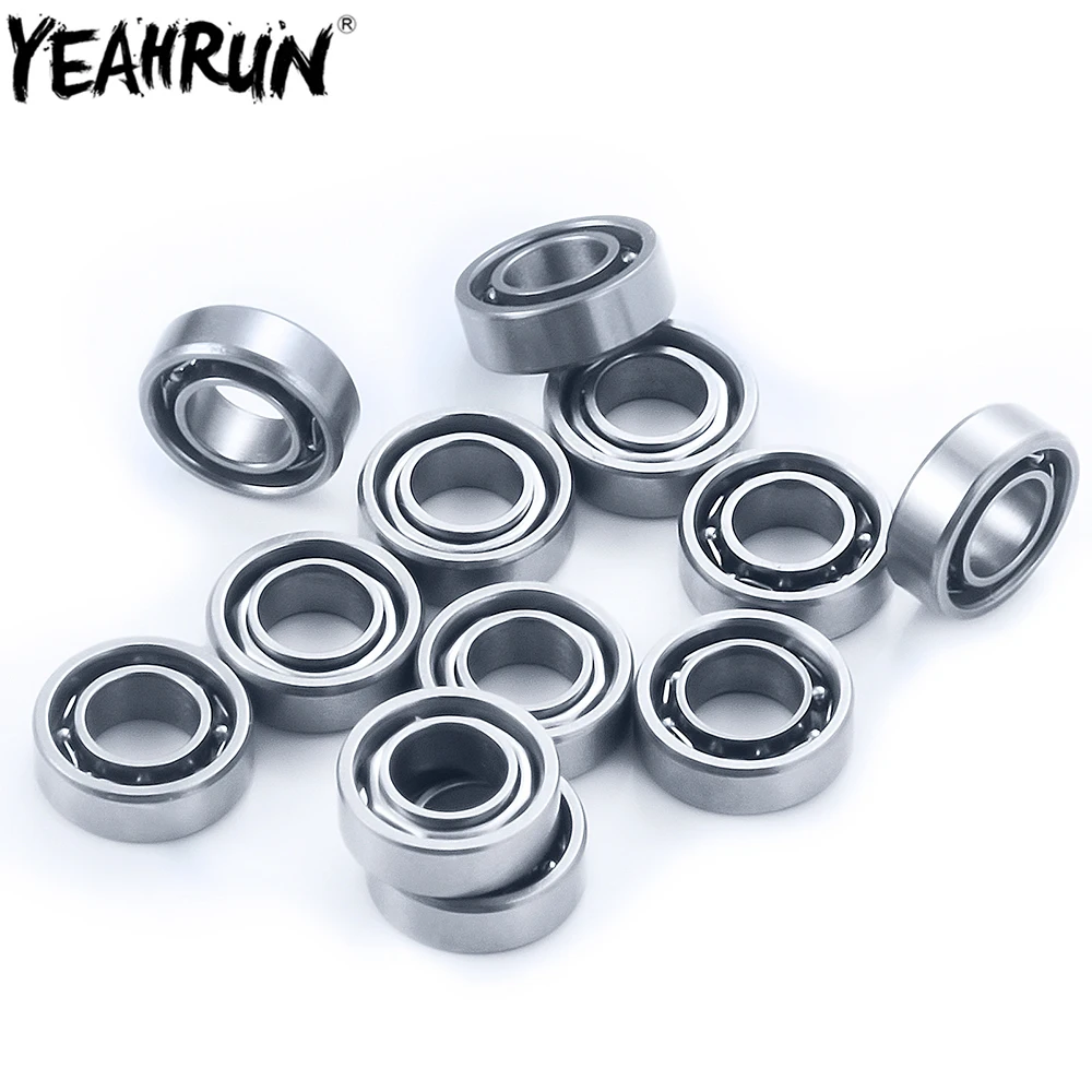 YEAHRUN12PcsBallBearingKitChromeSteelRubberSealedForWPLC14