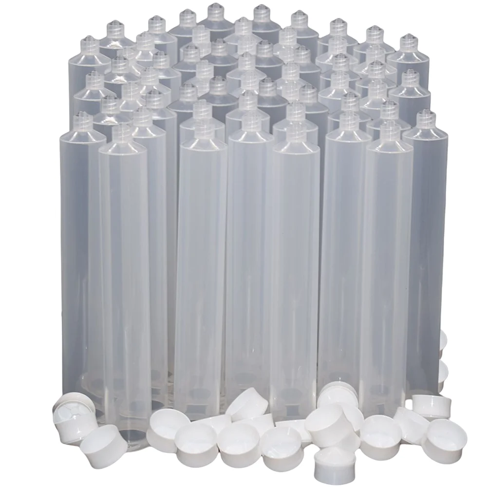 

1pc/5pc/20pcs/60pcs 55cc Glue Adhesive Industrial Syringes Tube 55ml Glue Dispensing Syringes Barrel for 55ml Manual UV Glue Gun