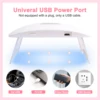 Mini 6W UV LED Lamp 2 Timer Setting USB Foldable Nail Dryer for Gel Polish Polygel Manicure 5