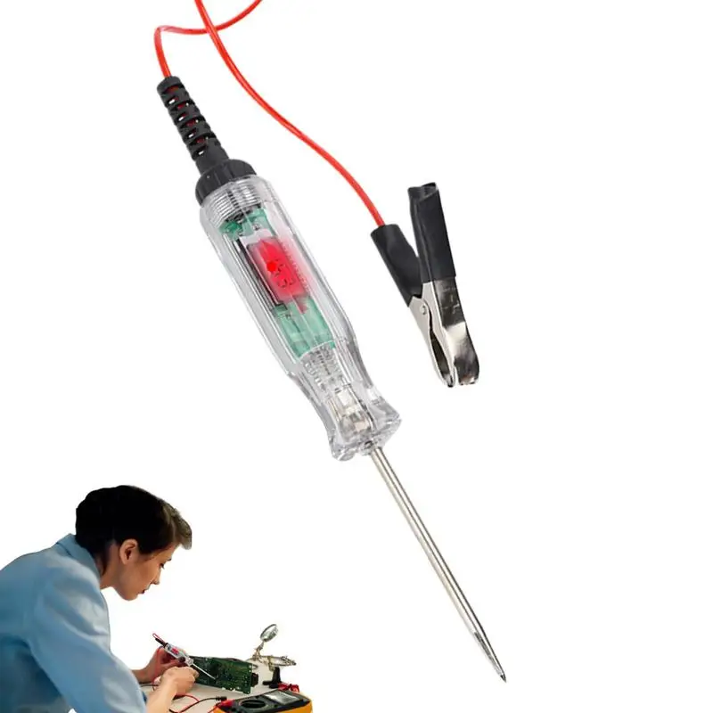 

Voltage Light Tester Electrical Fast Response Circuit Tester With Digital Display For Minivan Racing Car Caravan SUV Off-Road