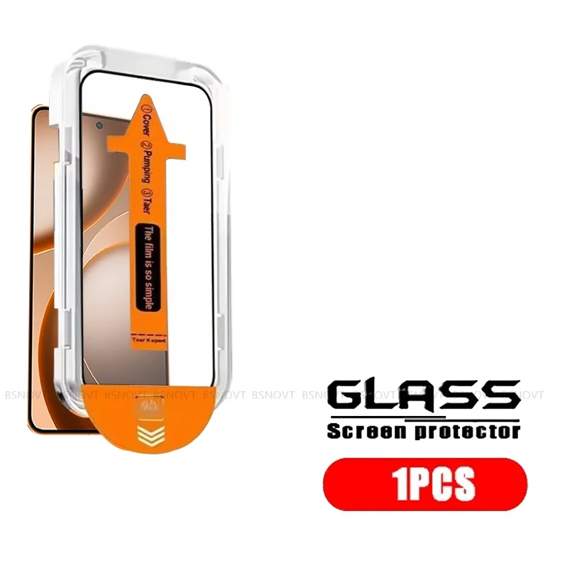 Premium Tempered Glass Screen Protector - Dust-Free, Full 9H Hardness, Ultra Clear