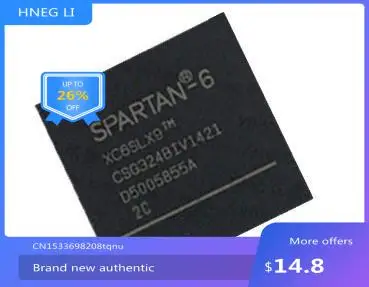 

Free shipping XC6SLX9-2CSG324I BGA324 XC6SLX9-2CSG324