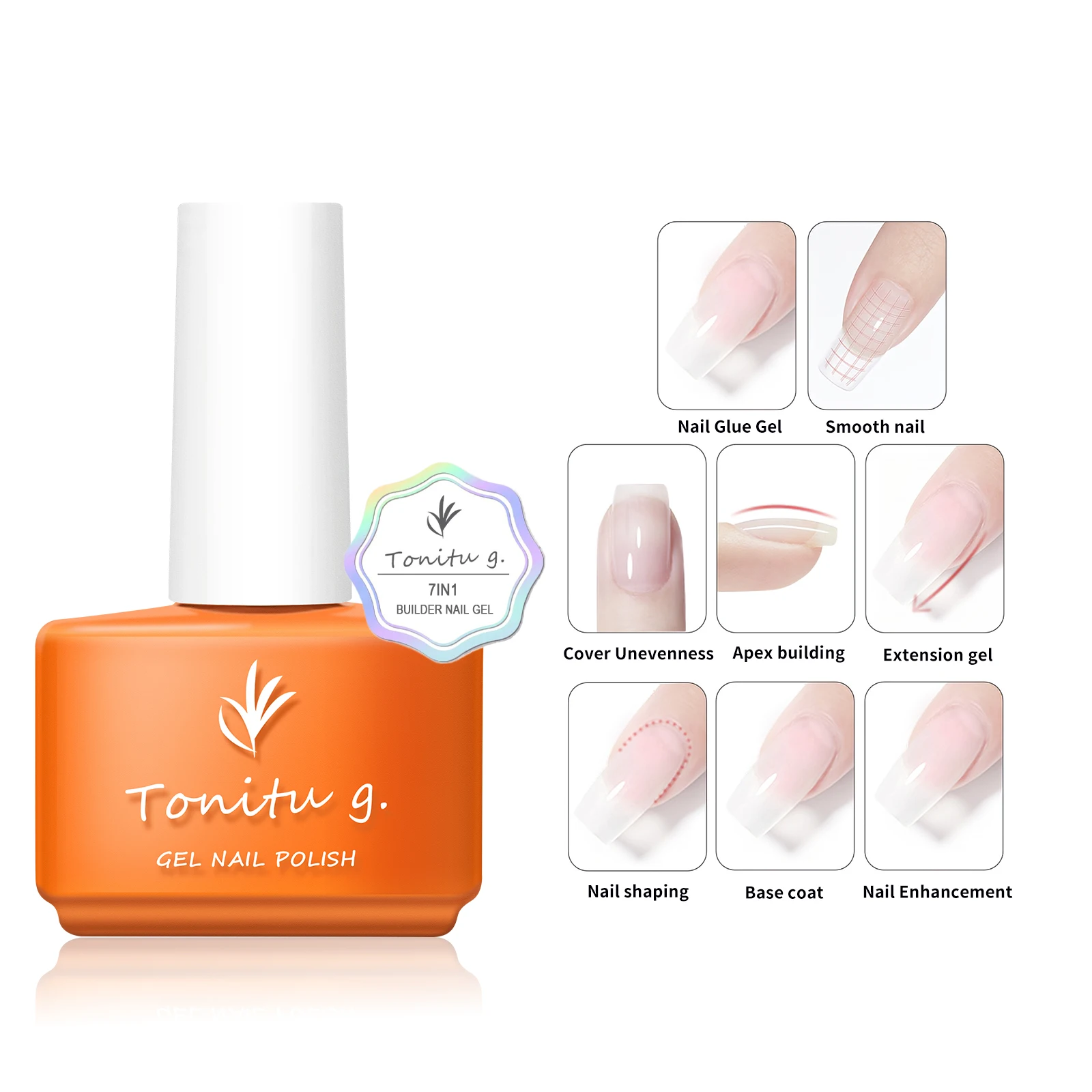 Nail Enhancement, Nail Strengthener For Weak Nails - Fortifying And Hardening Treatment With Vitamins For Stronger Nails